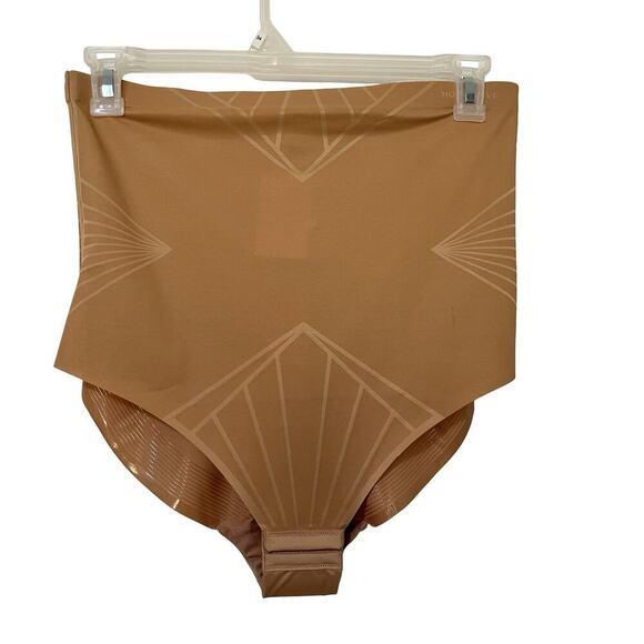 Honeylove Shapewear Shadow Sculpt High Waist Briefs Size 1X Tan Neutral NWT - Picture 1 of 5